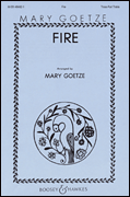 Fire SSA choral sheet music cover